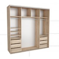 DRESSING NADIR 250 5A FRONT DAB SONOMA / ALB LUCIOS